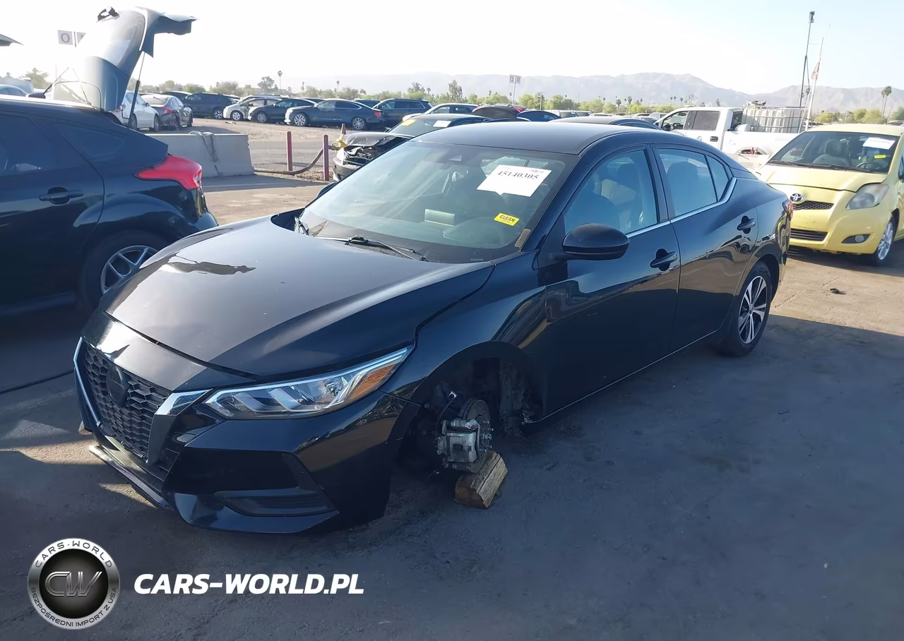 2023 Nissan Sentra Sv Xtronic Cvt VIN:3N1AB8CV5PY256562 - 2
