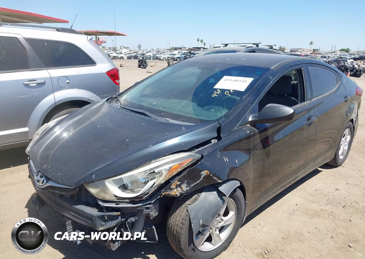 2015 Hyundai Elantra Se VIN:KMHDH4AEXFU264464 - 2