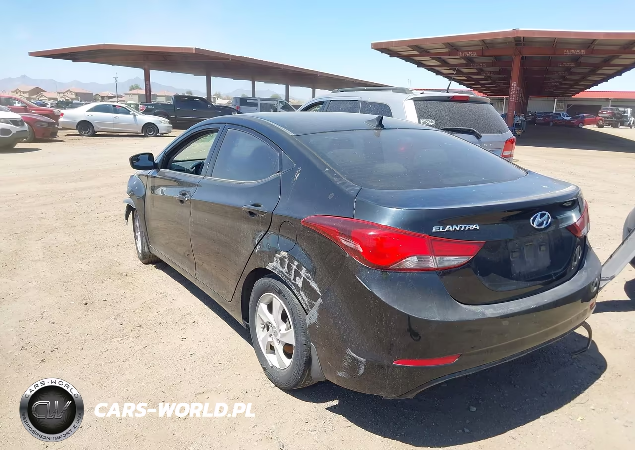 2015 Hyundai Elantra Se VIN:KMHDH4AEXFU264464 - 3