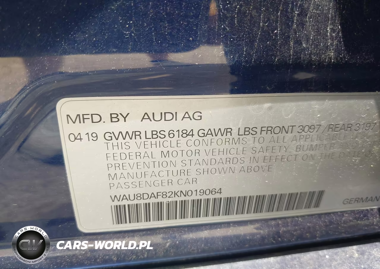 2019 Audi A8 L 55 VIN:WAU8DAF82KN019064 - 9