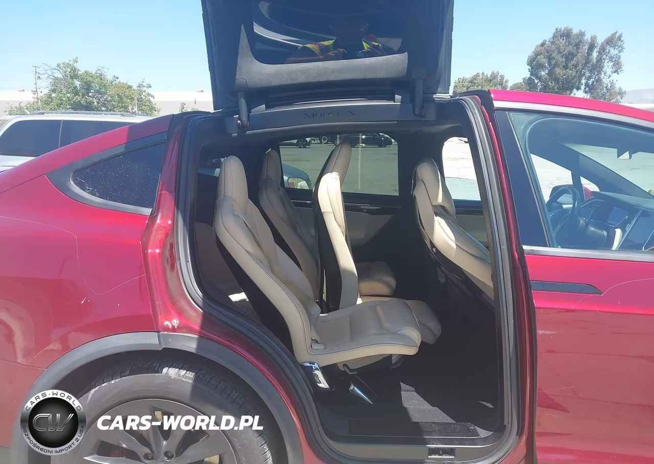 2016 Tesla Model X 60D-P100D-P90D VIN:5YJXCAE43GFS00583 - 8