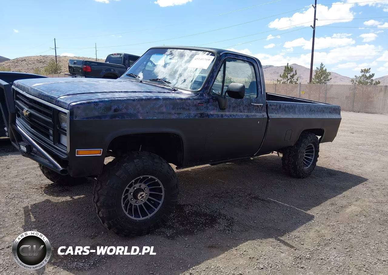 1987 Chevrolet V20 VIN:1GCGV24K0HJ147531 - 2