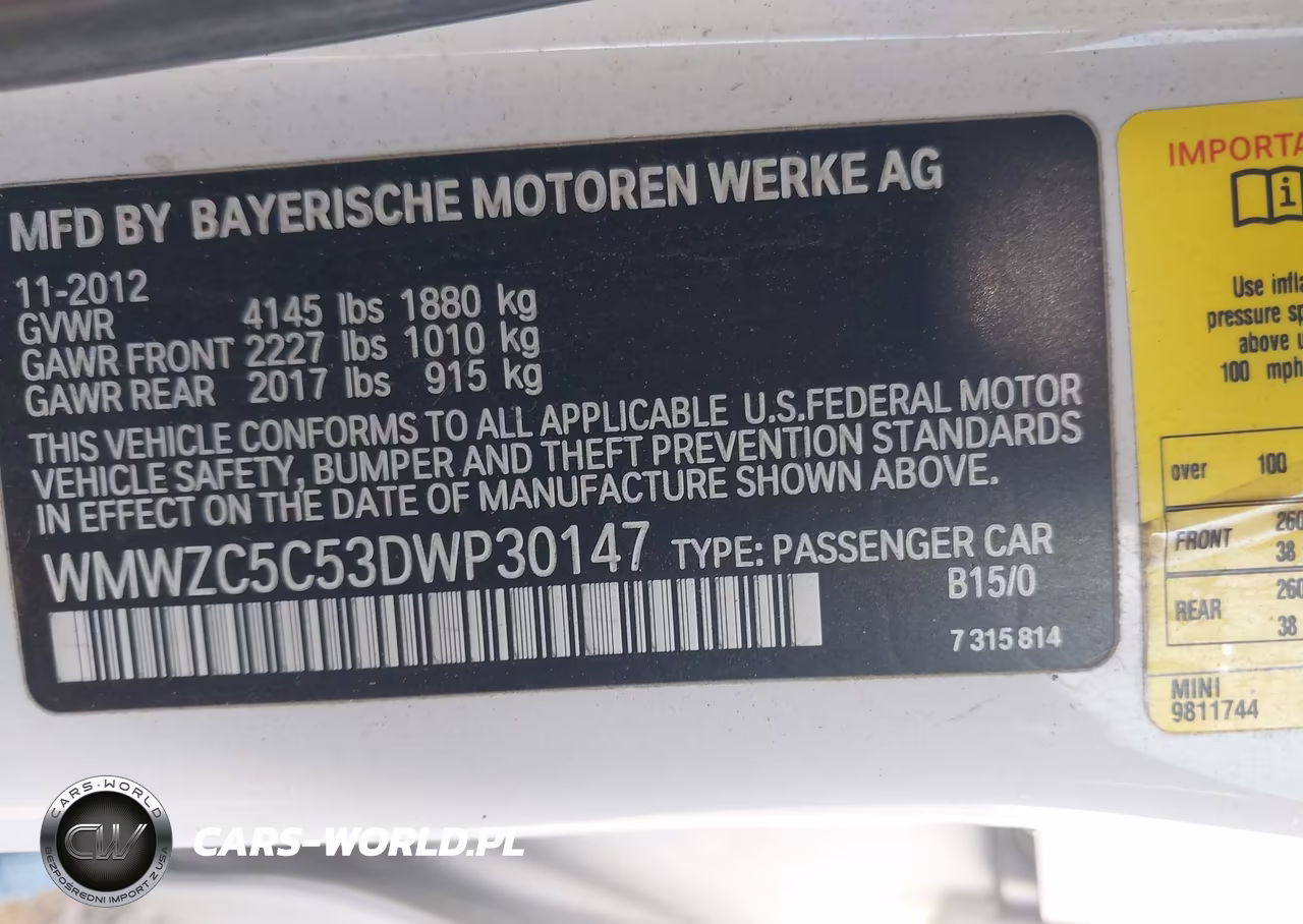 2013 Mini Countryman Cooper S VIN:WMWZC5C53DWP30147 - 9