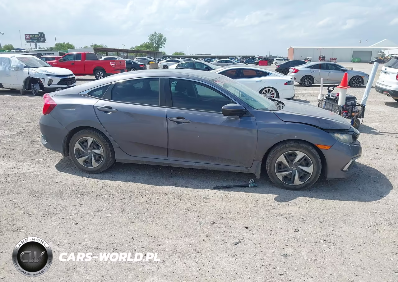 2020 Honda Civic Lx VIN:2HGFC2F63LH574473 - 13