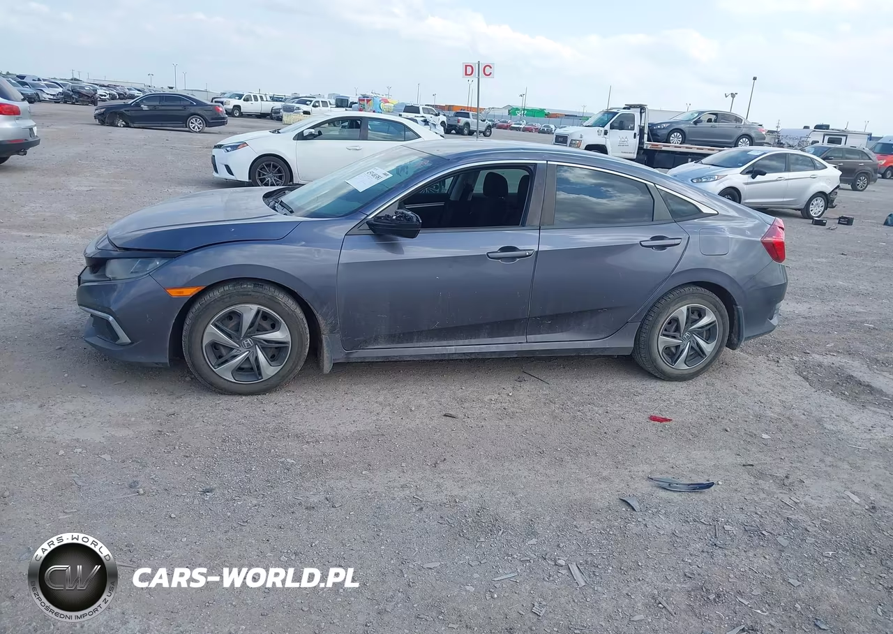 2020 Honda Civic Lx VIN:2HGFC2F63LH574473 - 14