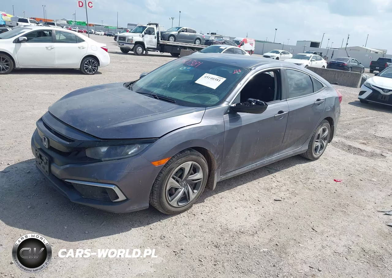 2020 Honda Civic Lx VIN:2HGFC2F63LH574473 - 2