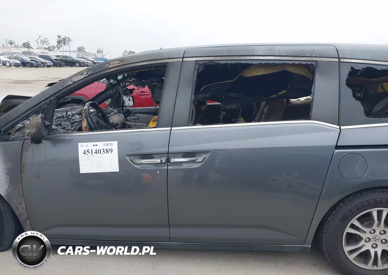 2011 Honda Odyssey Ex-L VIN:5FNRL5H66BB052659 - 14