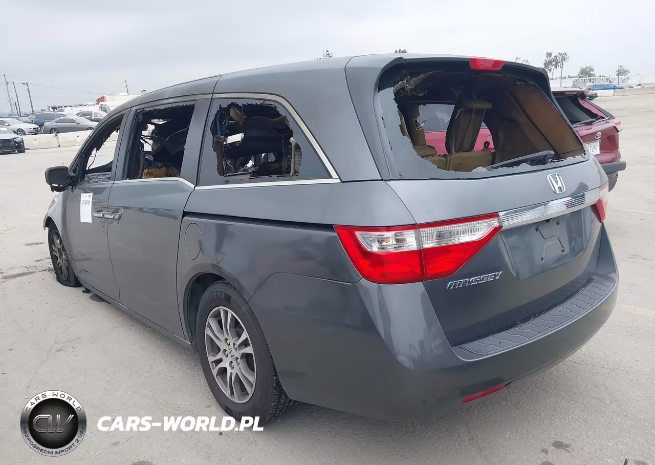 2011 Honda Odyssey Ex-L VIN:5FNRL5H66BB052659 - 3
