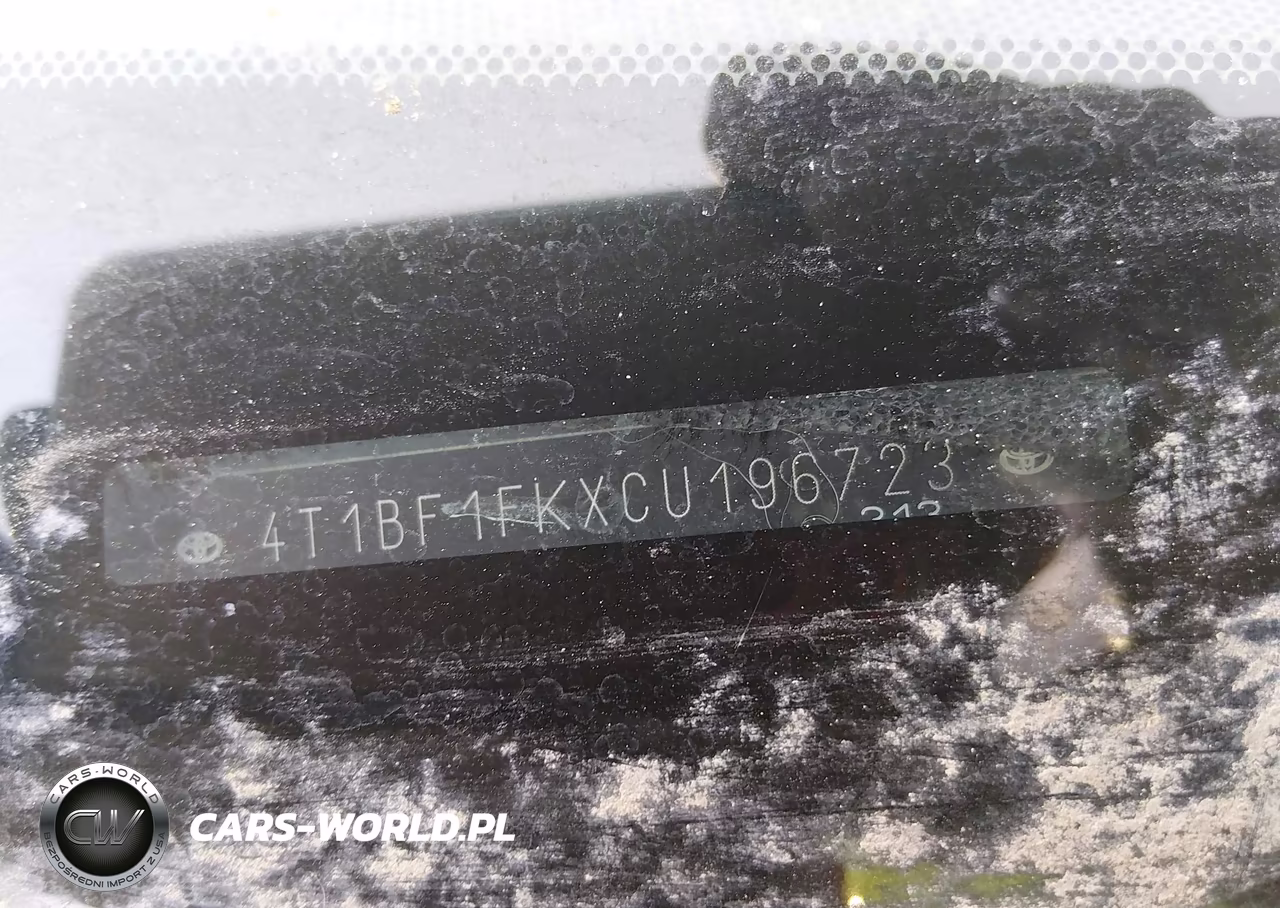 2012 Toyota Camry Se VIN:4T1BF1FKXCU196723 - 9
