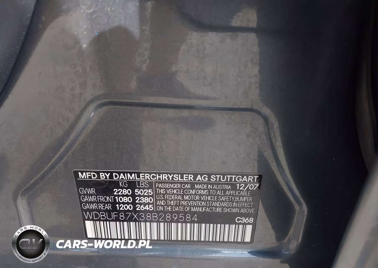 2008 Mercedes-Benz E 350 4Matic VIN:WDBUF87X38B289584 - 9