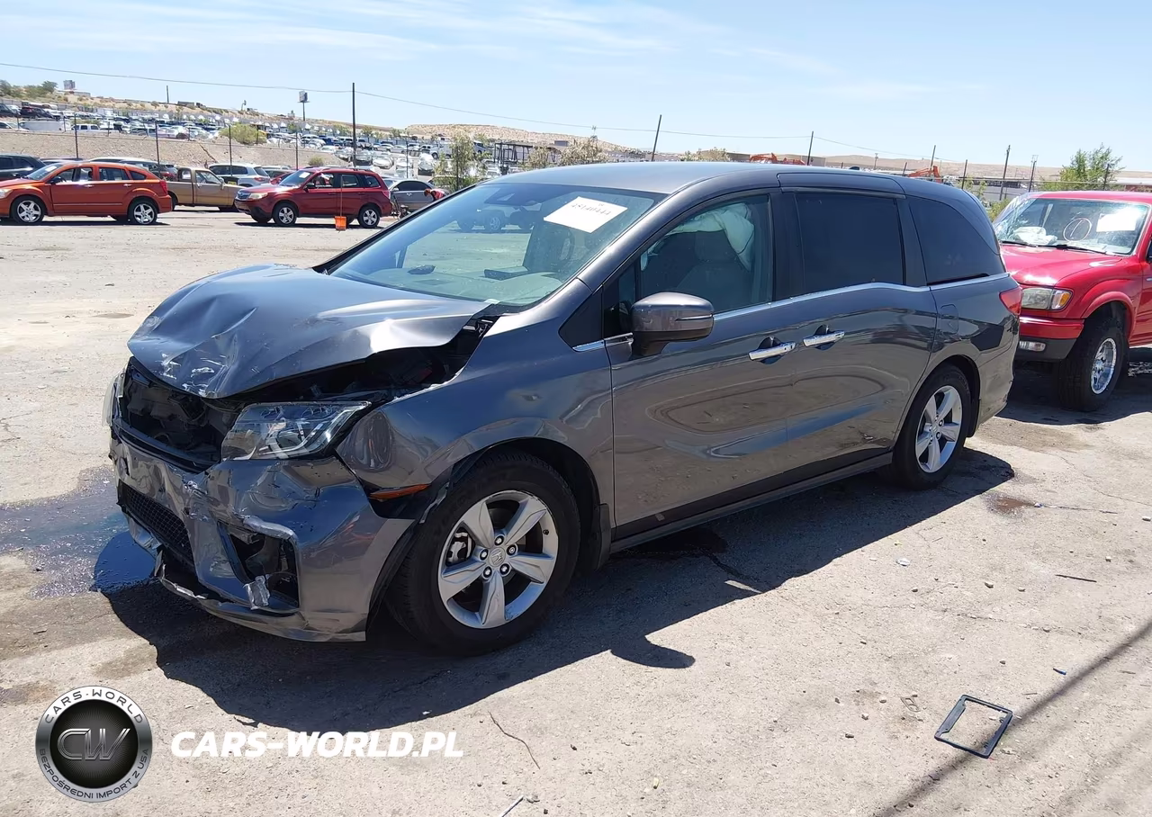 2018 Honda Odyssey Ex VIN:5FNRL6H53JB052985 - 2