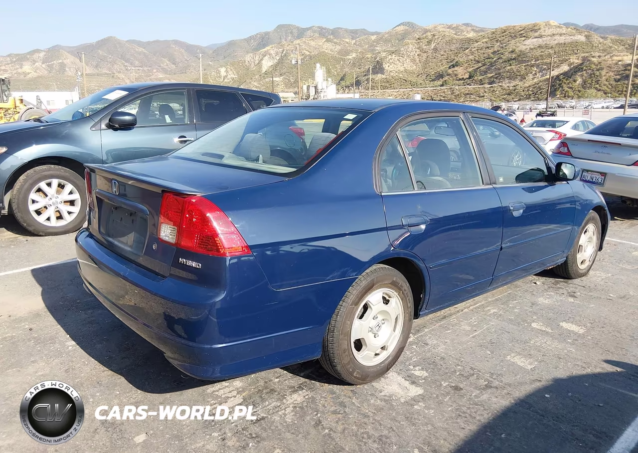 2005 Honda Civic Hybrid VIN:JHMES966X5S000646 - 4