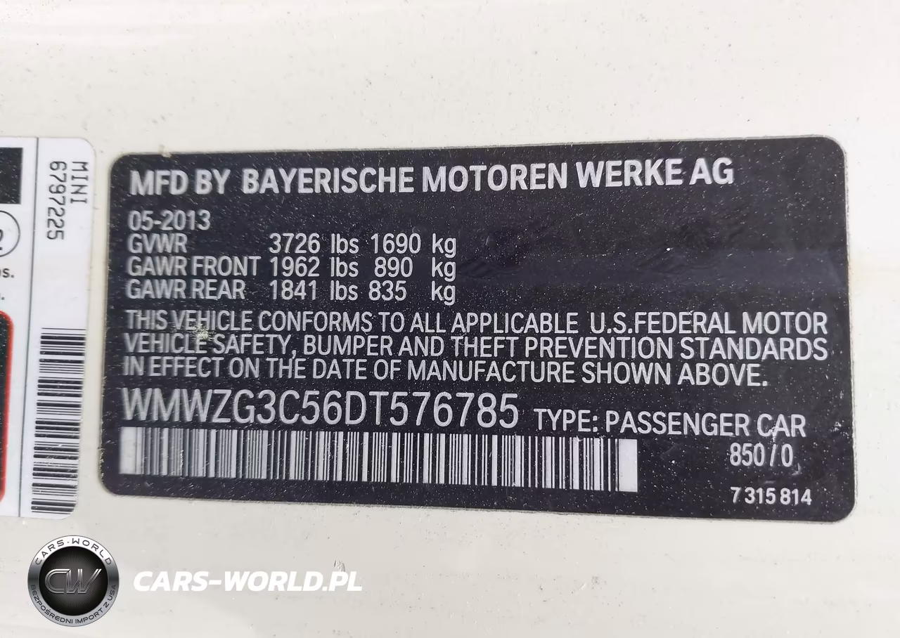 2013 Mini Clubman Cooper S VIN:WMWZG3C56DT576785 - 9