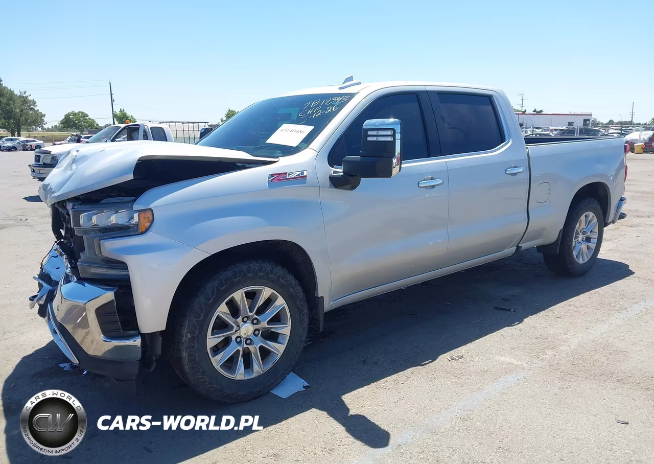 2021 Chevrolet Silverado 1500 4Wd Standard Bed Ltz VIN:1GCUYGED8MZ169215 - 2