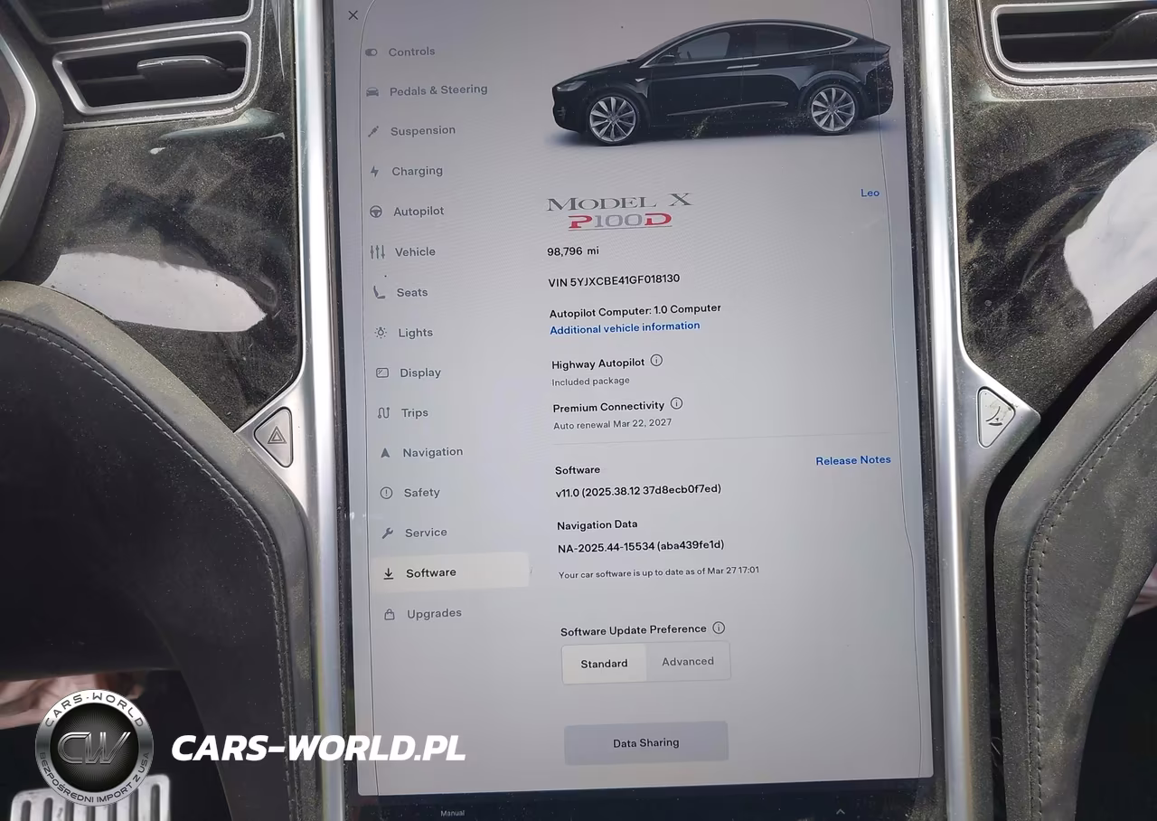 2016 Tesla Model X 75D-P100D-P90D VIN:5YJXCBE41GF018130 - 17