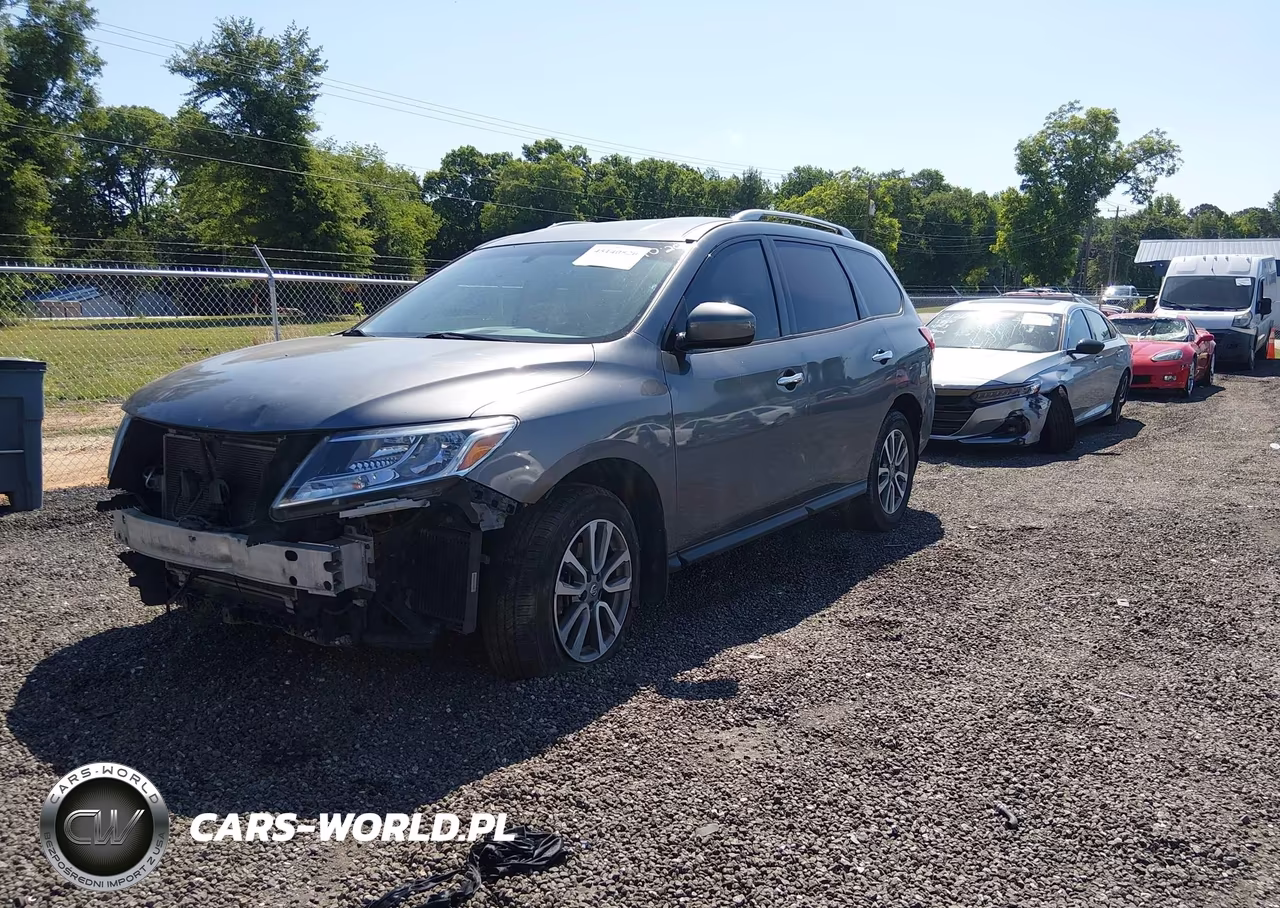 2015 Nissan Pathfinder Sv VIN:5N1AR2MN5FC652143 - 2