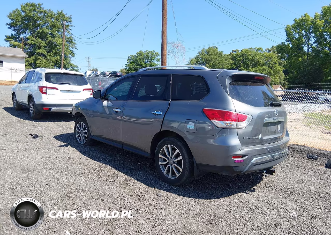 2015 Nissan Pathfinder Sv VIN:5N1AR2MN5FC652143 - 3