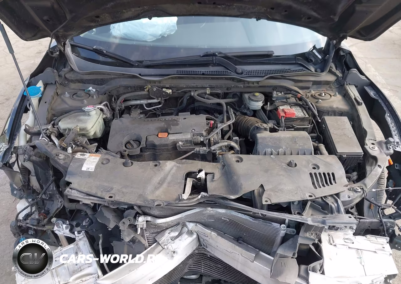 2019 Honda Civic Lx VIN:2HGFC2F62KH504297 - 10