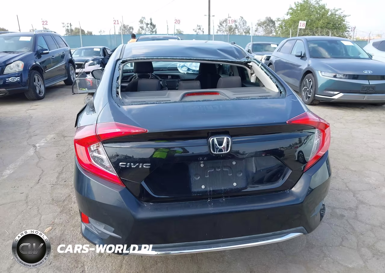 2019 Honda Civic Lx VIN:2HGFC2F62KH504297 - 15