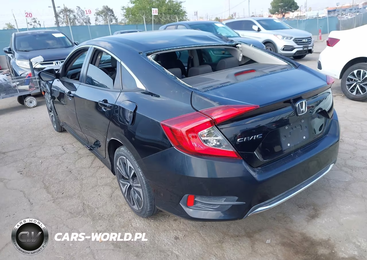 2019 Honda Civic Lx VIN:2HGFC2F62KH504297 - 3