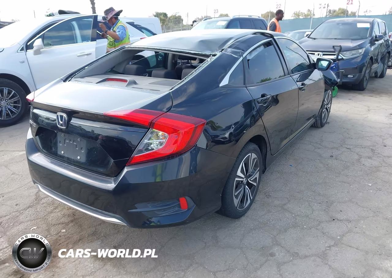 2019 Honda Civic Lx VIN:2HGFC2F62KH504297 - 4