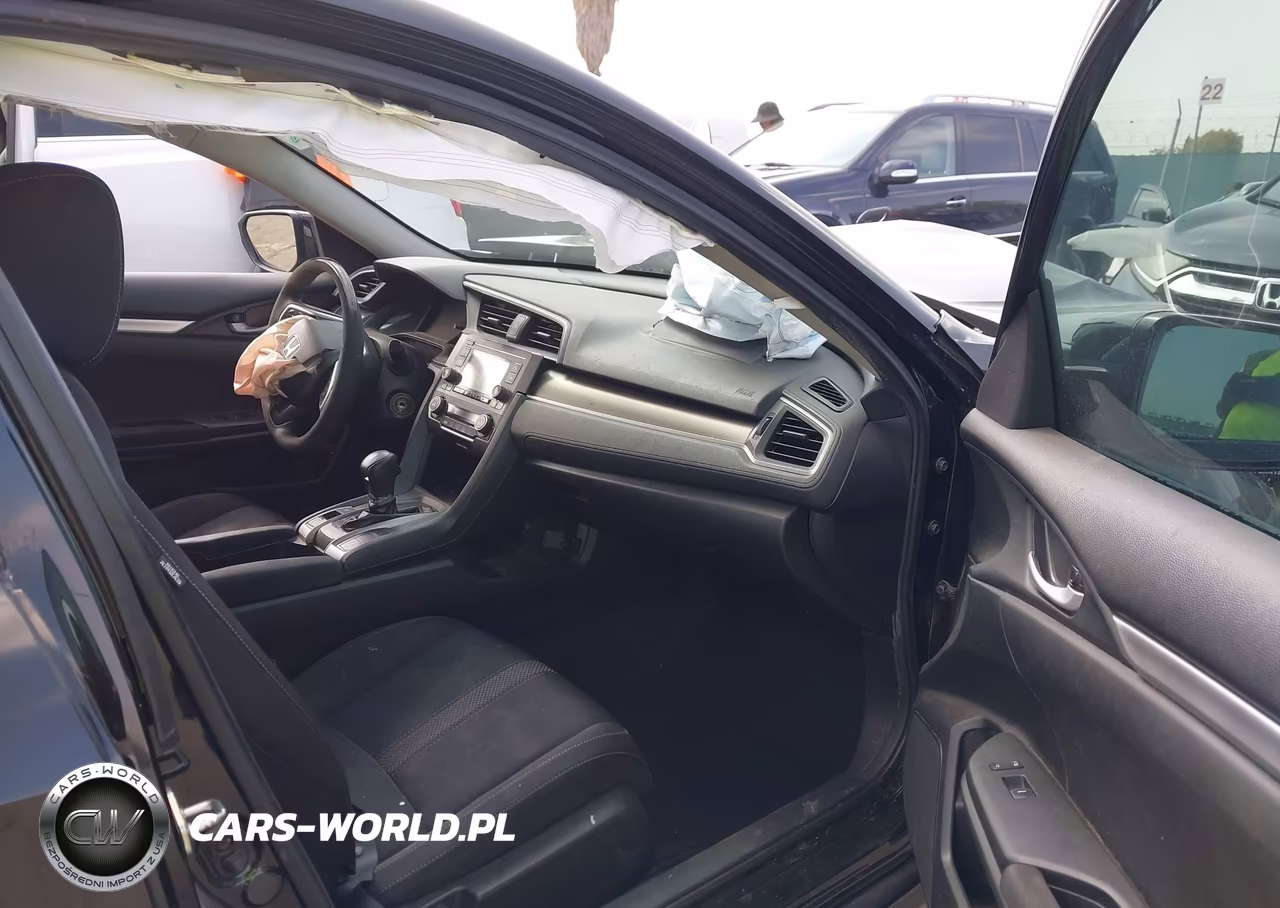 2019 Honda Civic Lx VIN:2HGFC2F62KH504297 - 5