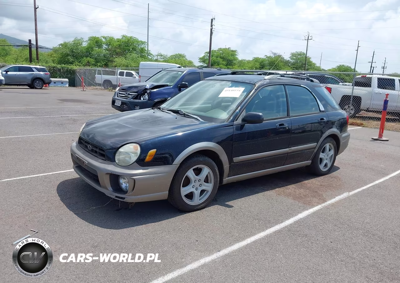 2003 Subaru Impreza Outback Sport VIN:JF1GG68553H810667 - 2