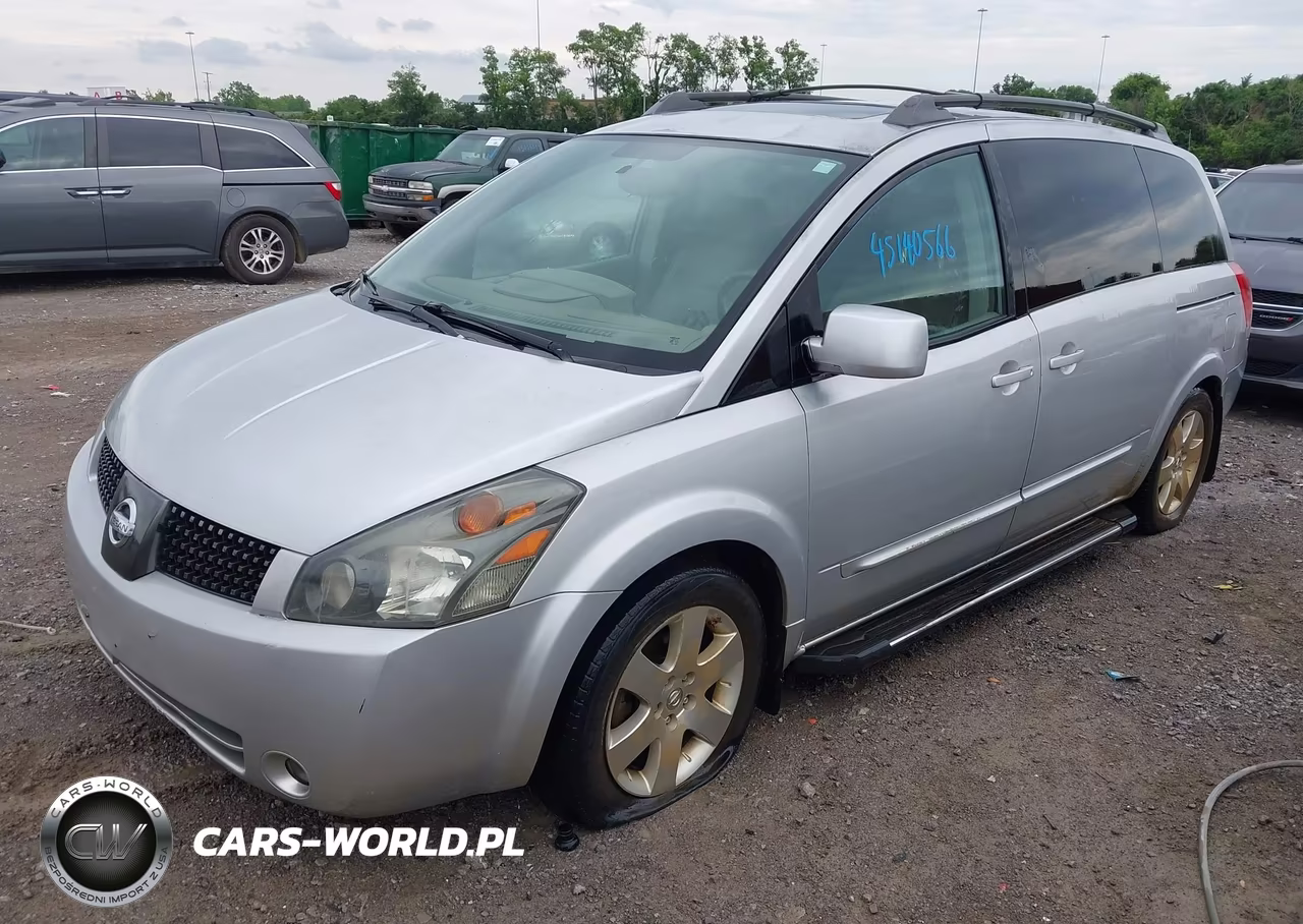 2004 Nissan Quest 3.5 Se VIN:5N1BV28U84N333192 - 2