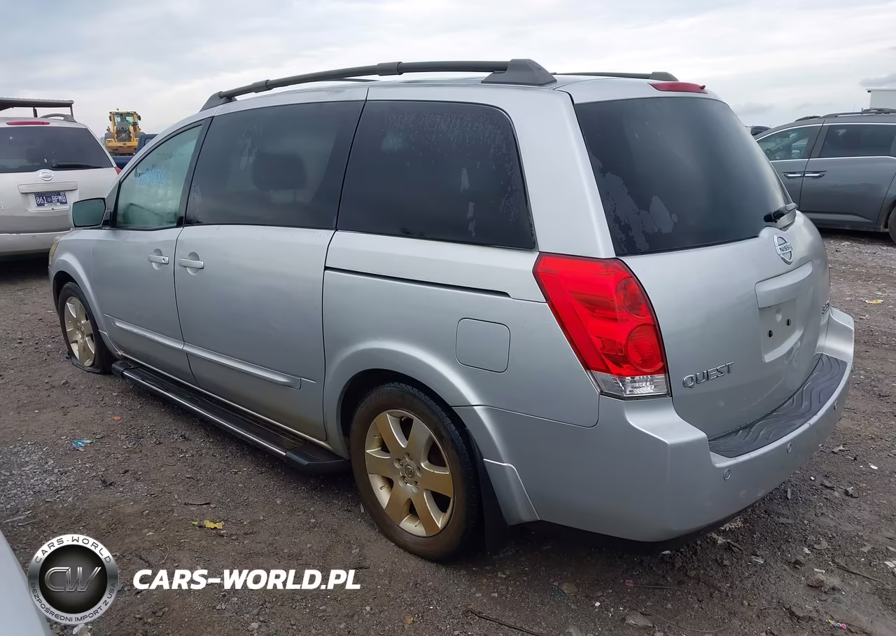 2004 Nissan Quest 3.5 Se VIN:5N1BV28U84N333192 - 3