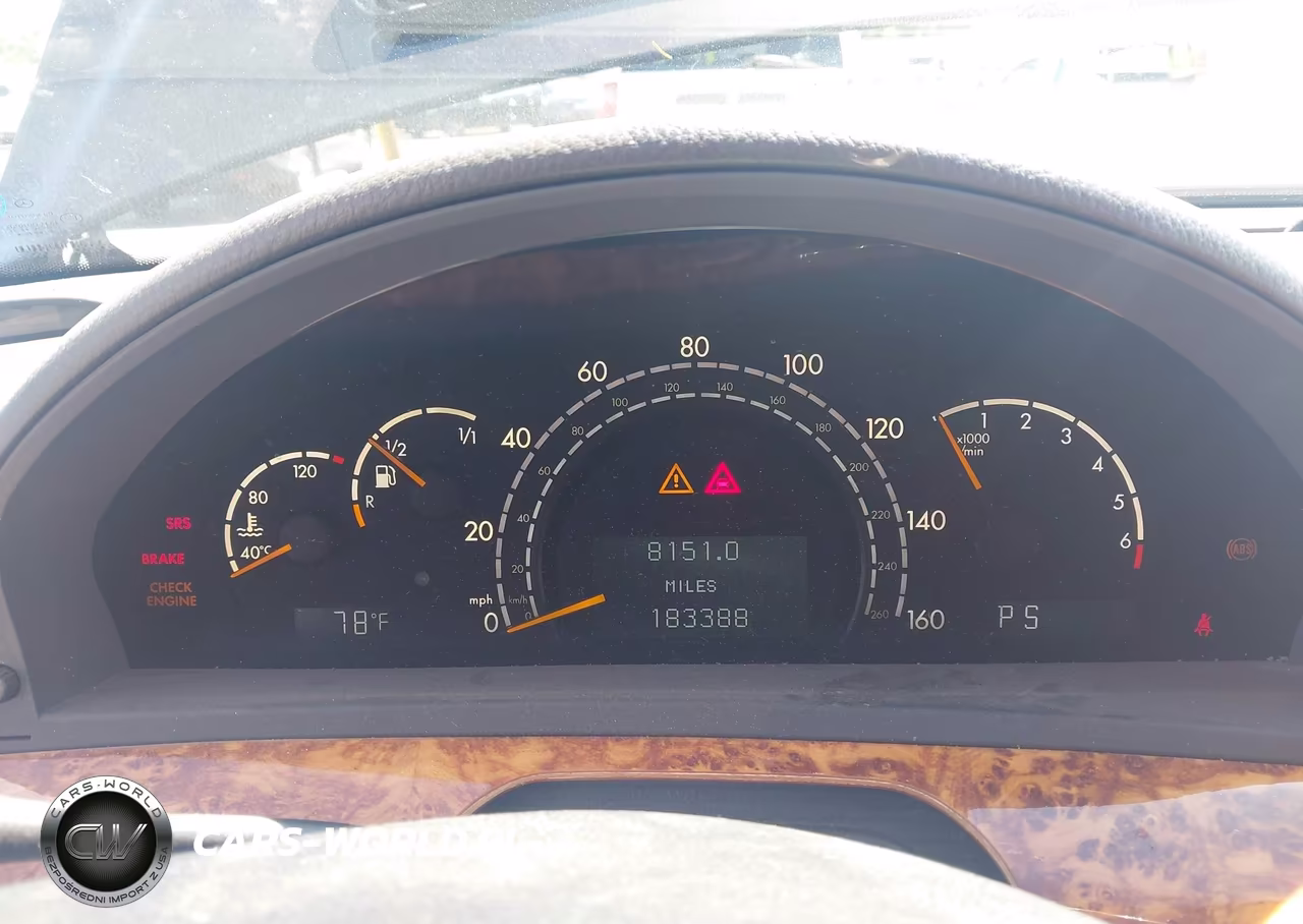 2000 Mercedes-Benz S 500 VIN:WDBNG75J7YA118028 - 7