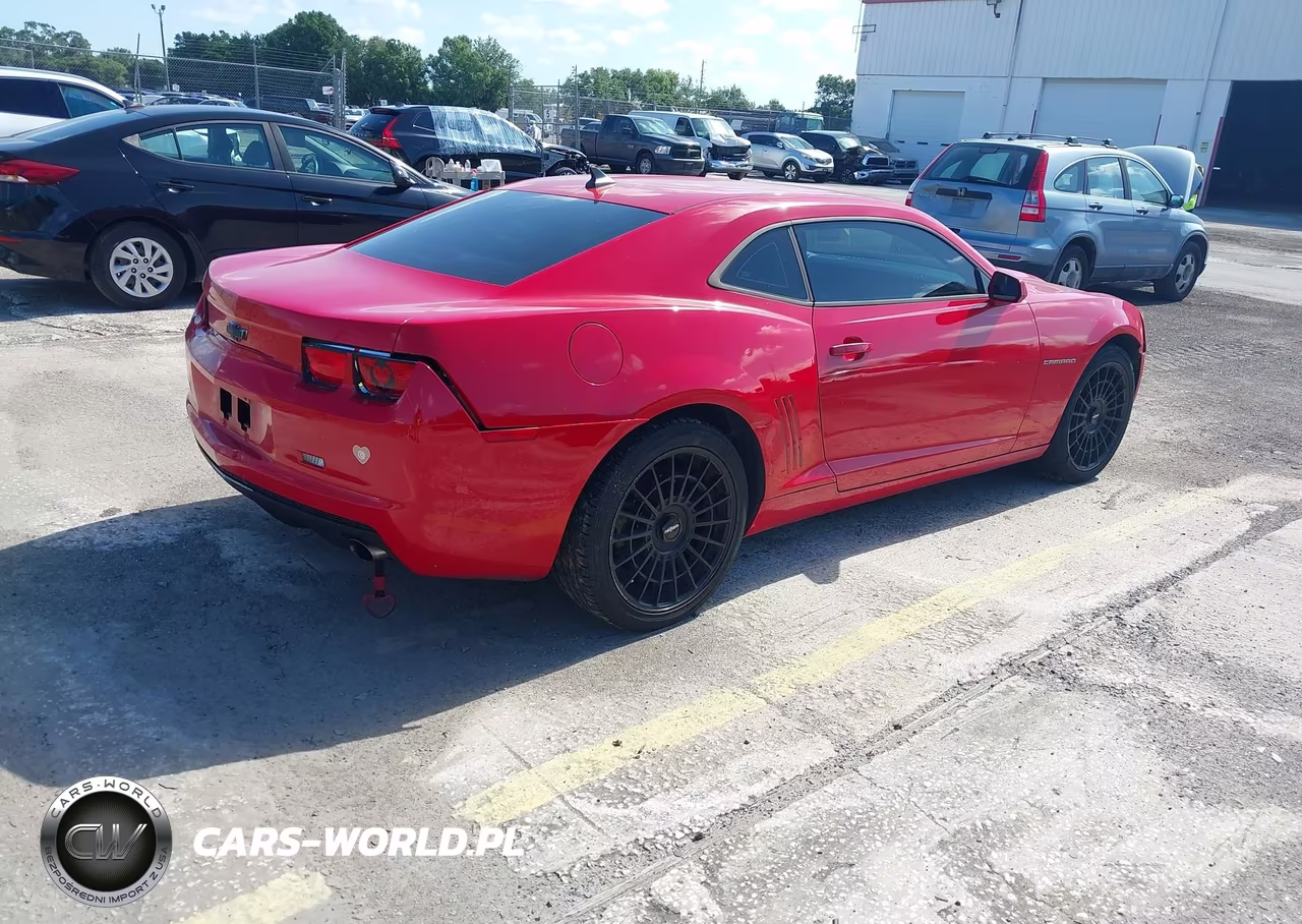 2011 Chevrolet Camaro 2Ls VIN:2G1FA1ED2B9152629 - 4