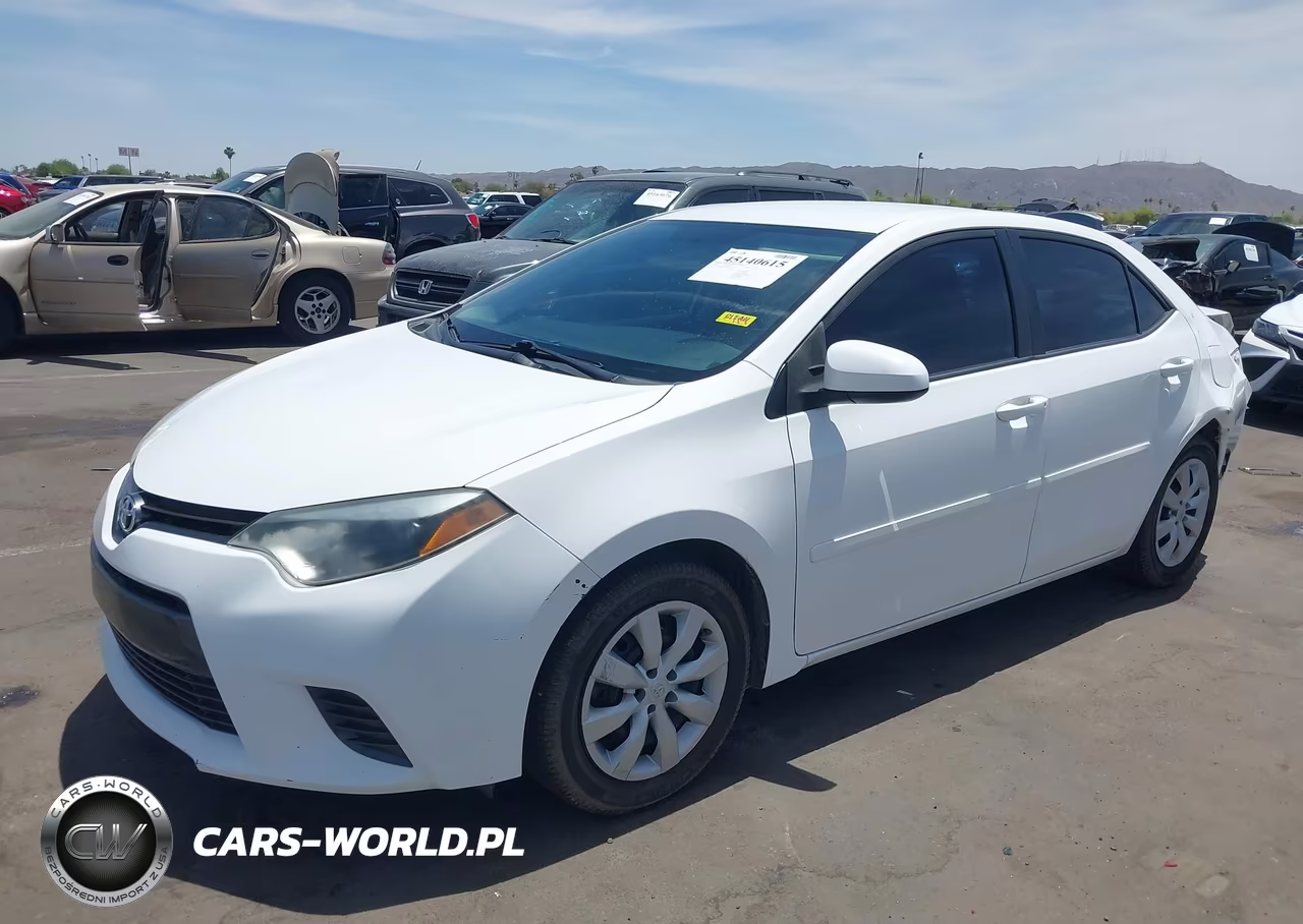 2016 Toyota Corolla Le VIN:2T1BURHE9GC690655 - 2
