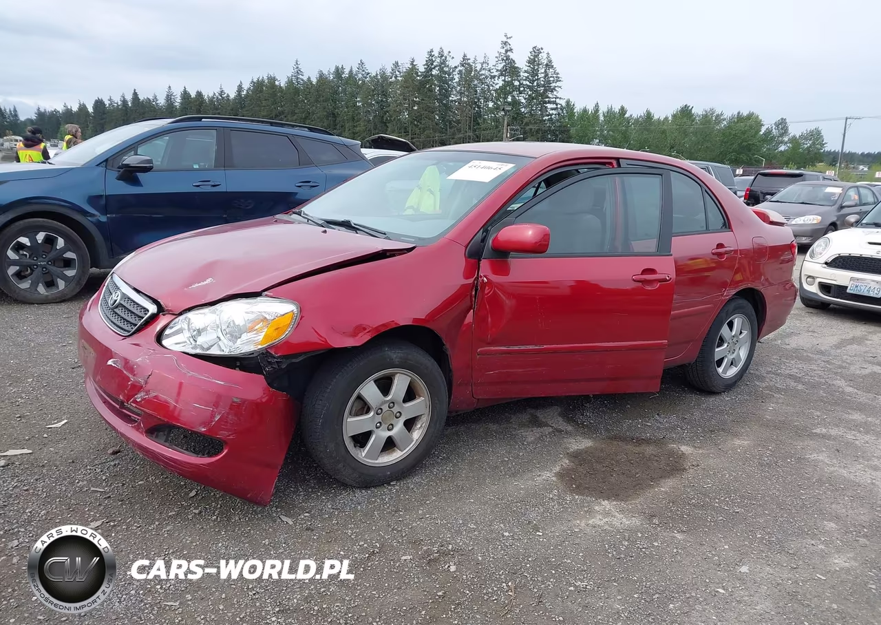 2008 Toyota Corolla Le VIN:1NXBR32E78Z036941 - 2