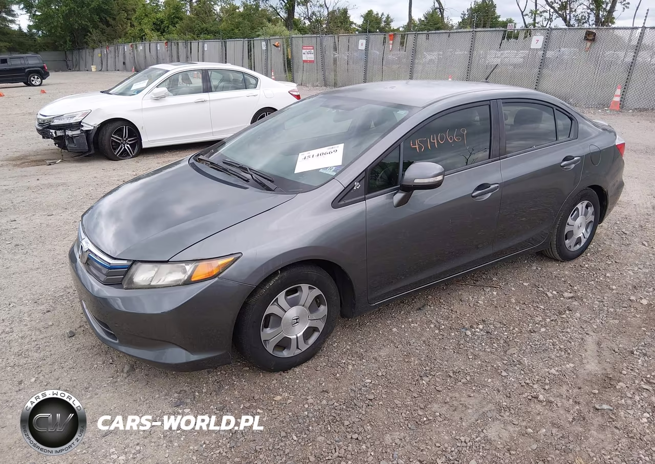 2012 Honda Civic Hybrid VIN:JHMFB4F21CS002349 - 2