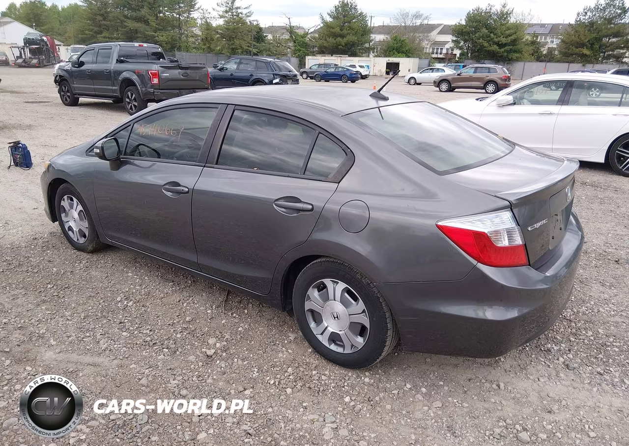 2012 Honda Civic Hybrid VIN:JHMFB4F21CS002349 - 3