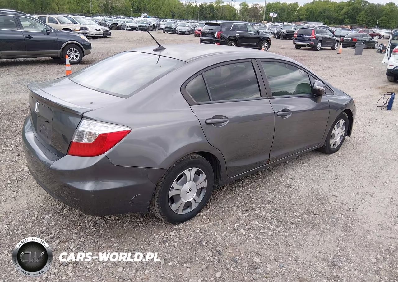 2012 Honda Civic Hybrid VIN:JHMFB4F21CS002349 - 4