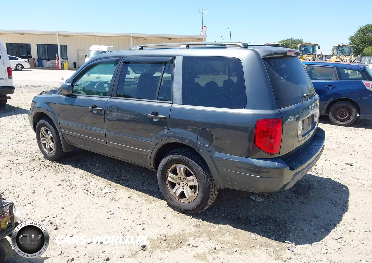 2004 Honda Pilot Ex-L VIN:2HKYF18614H590346 - 3