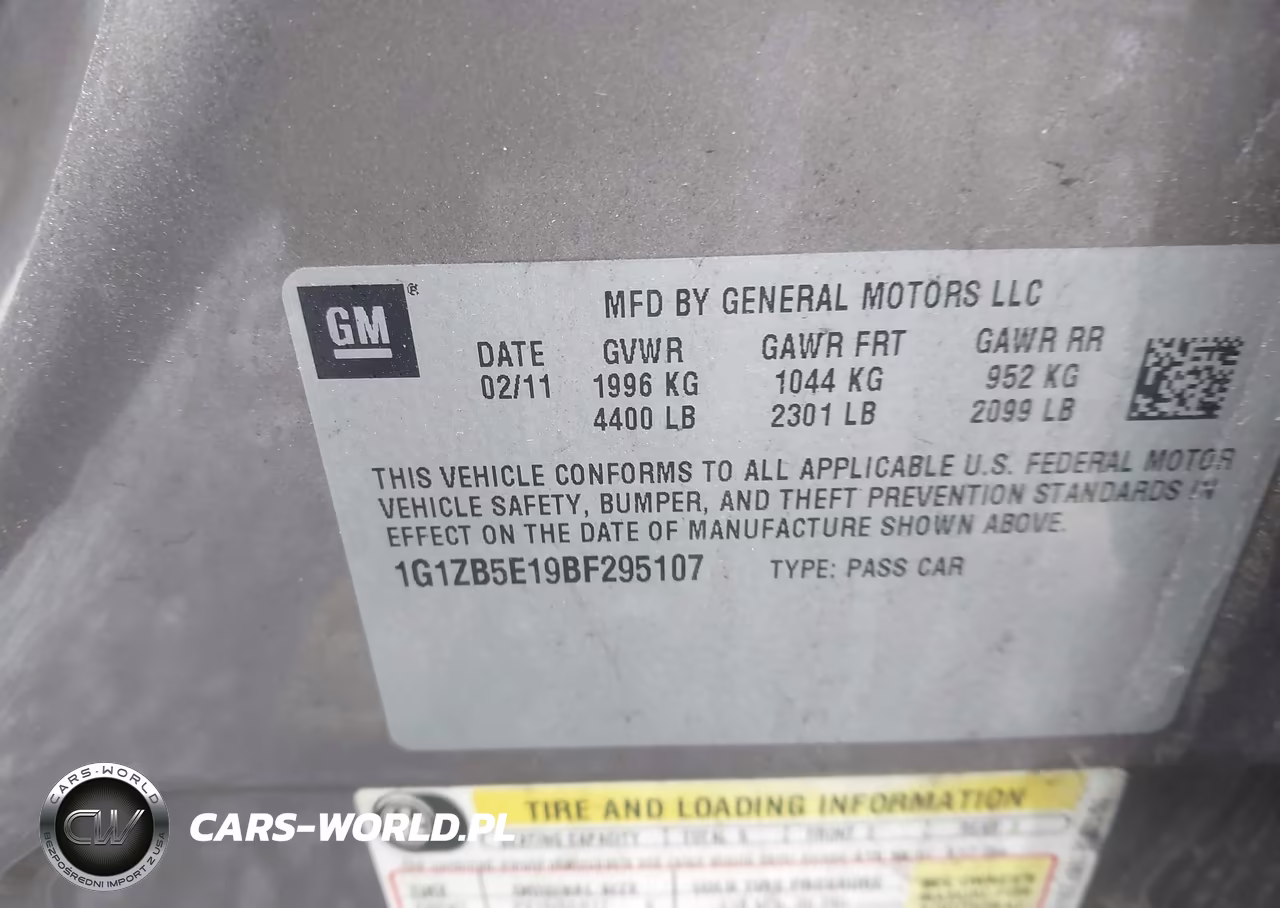 2011 Chevrolet Malibu Ls VIN:1G1ZB5E19BF295107 - 9