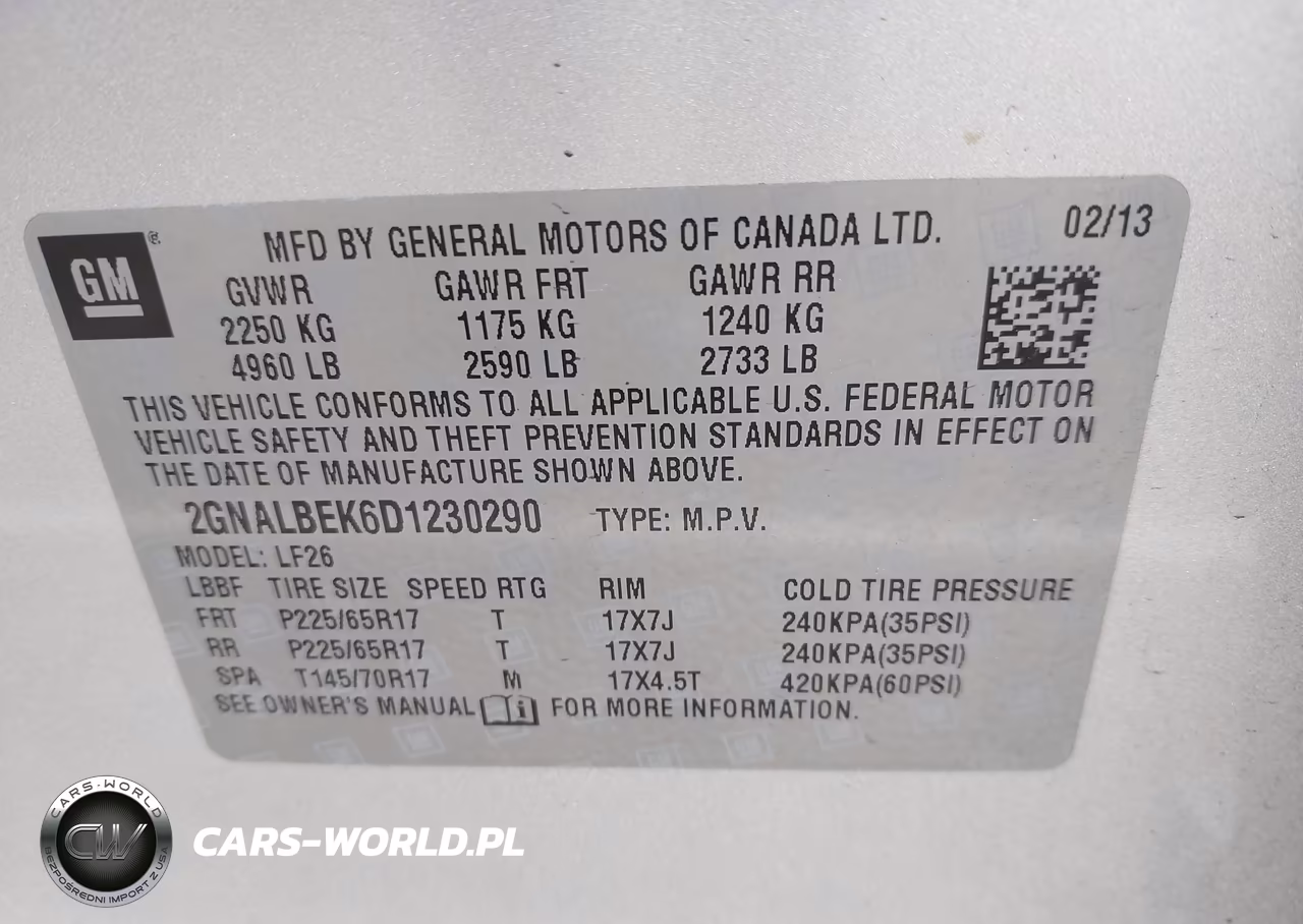 2013 Chevrolet Equinox Ls VIN:2GNALBEK6D1230290 - 9