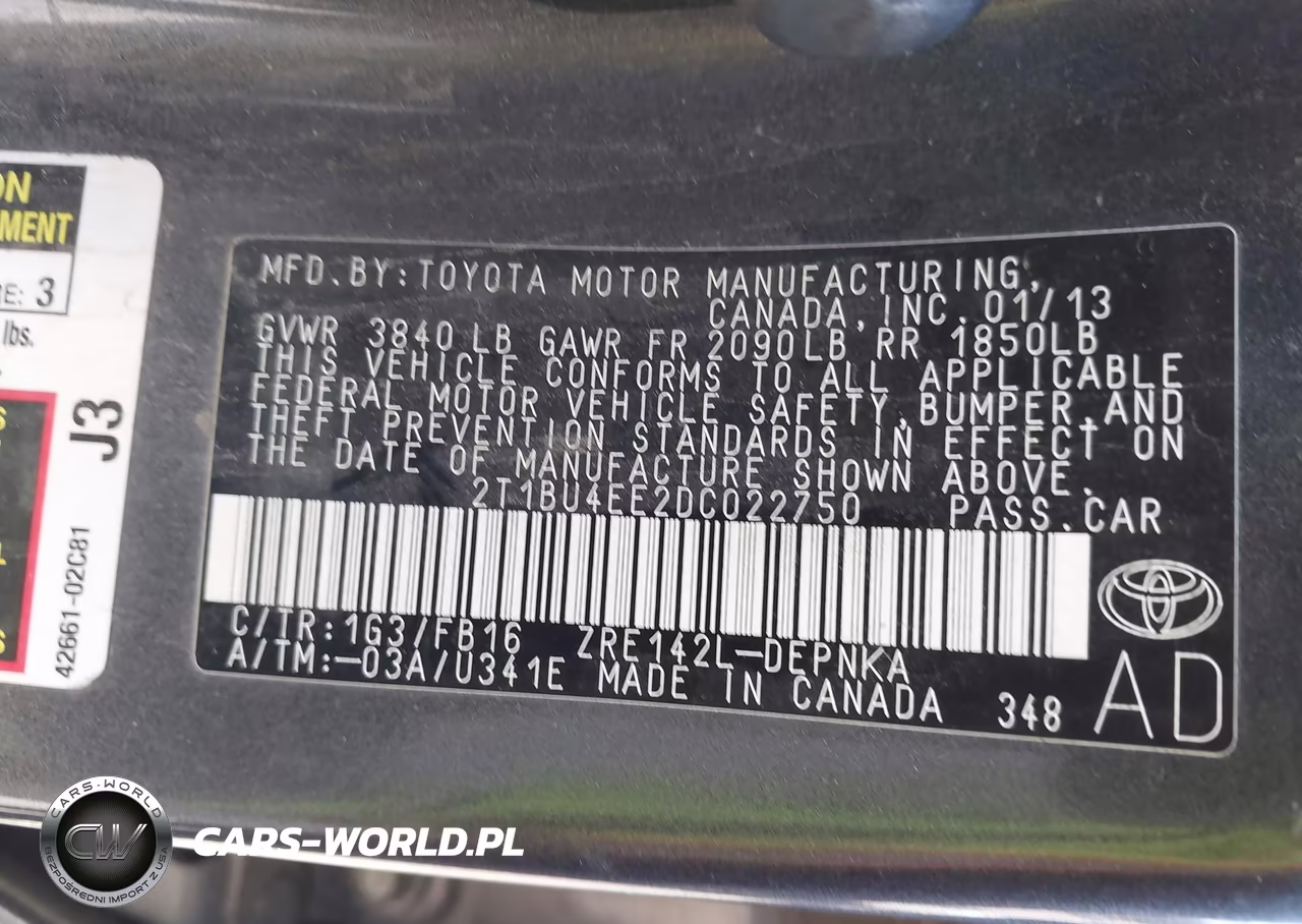 2013 Toyota Corolla Le VIN:2T1BU4EE2DC022750 - 9