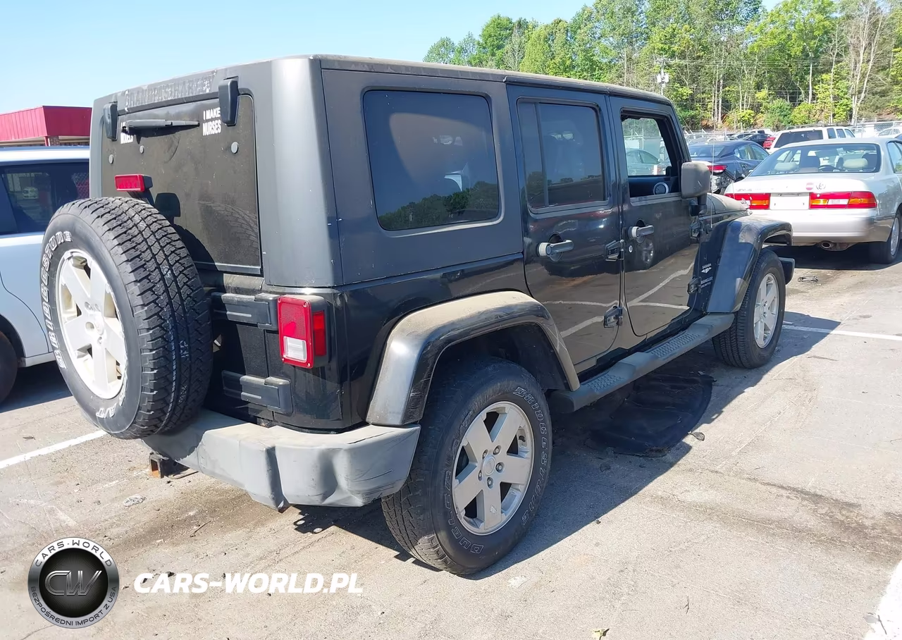 2008 Jeep Wrangler Unlimited Sahara VIN:1J4GA59168L539781 - 4