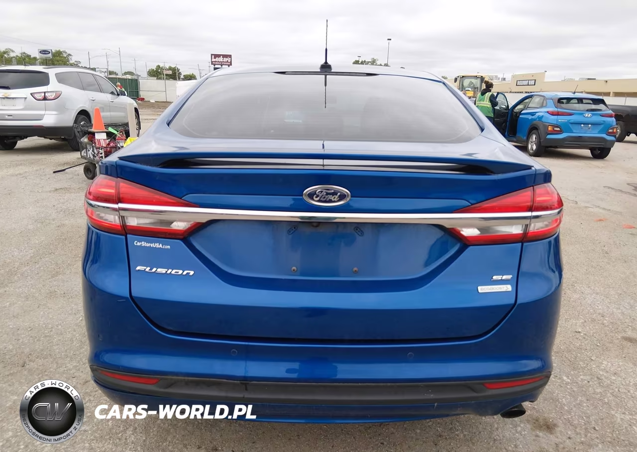 2018 Ford Fusion Se VIN:3FA6P0HD9JR224095 - 16