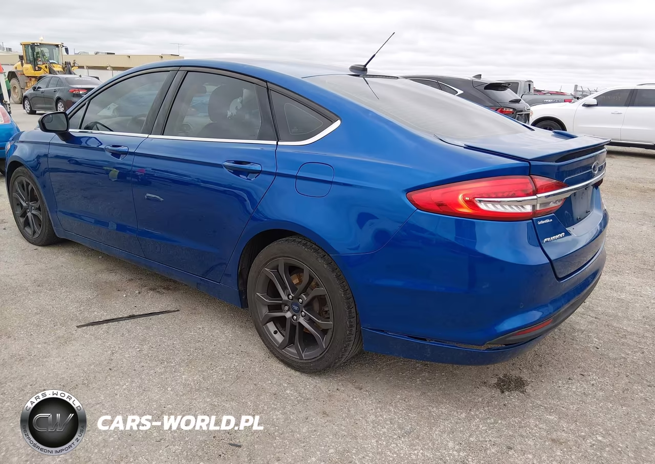 2018 Ford Fusion Se VIN:3FA6P0HD9JR224095 - 3