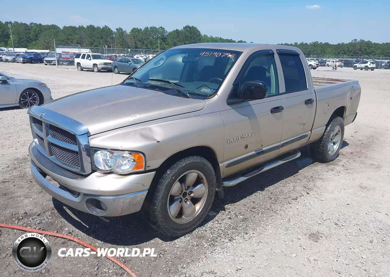 2003 Dodge Ram 1500 Slt-Laramie-St VIN:1D7HA18N53J626489 - 2