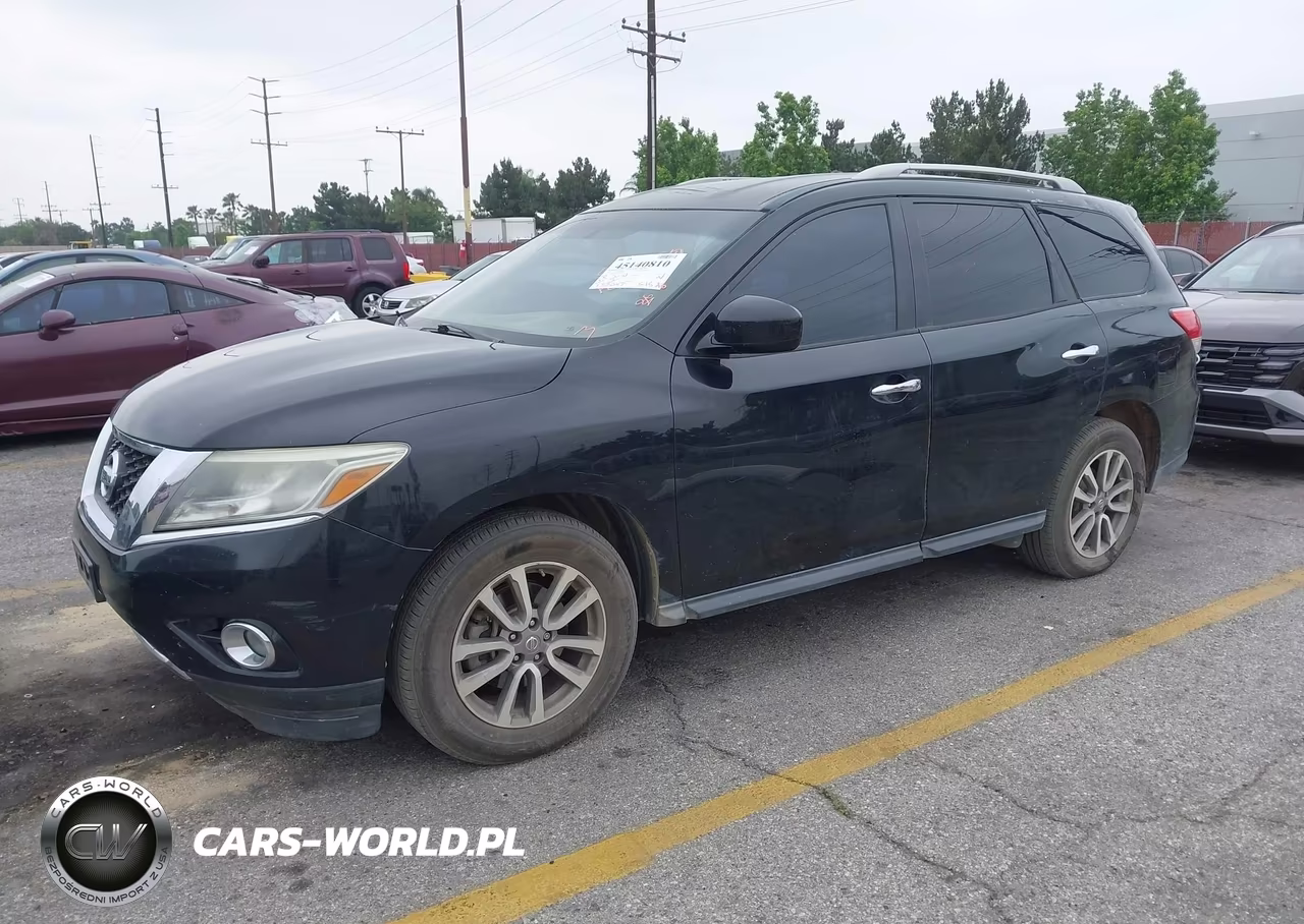 2016 Nissan Pathfinder Sv VIN:5N1AR2MNXGC637753 - 2