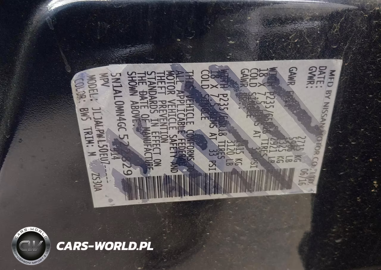 2016 Infiniti Qx60 VIN:5N1AL0MN4GC522829 - 9