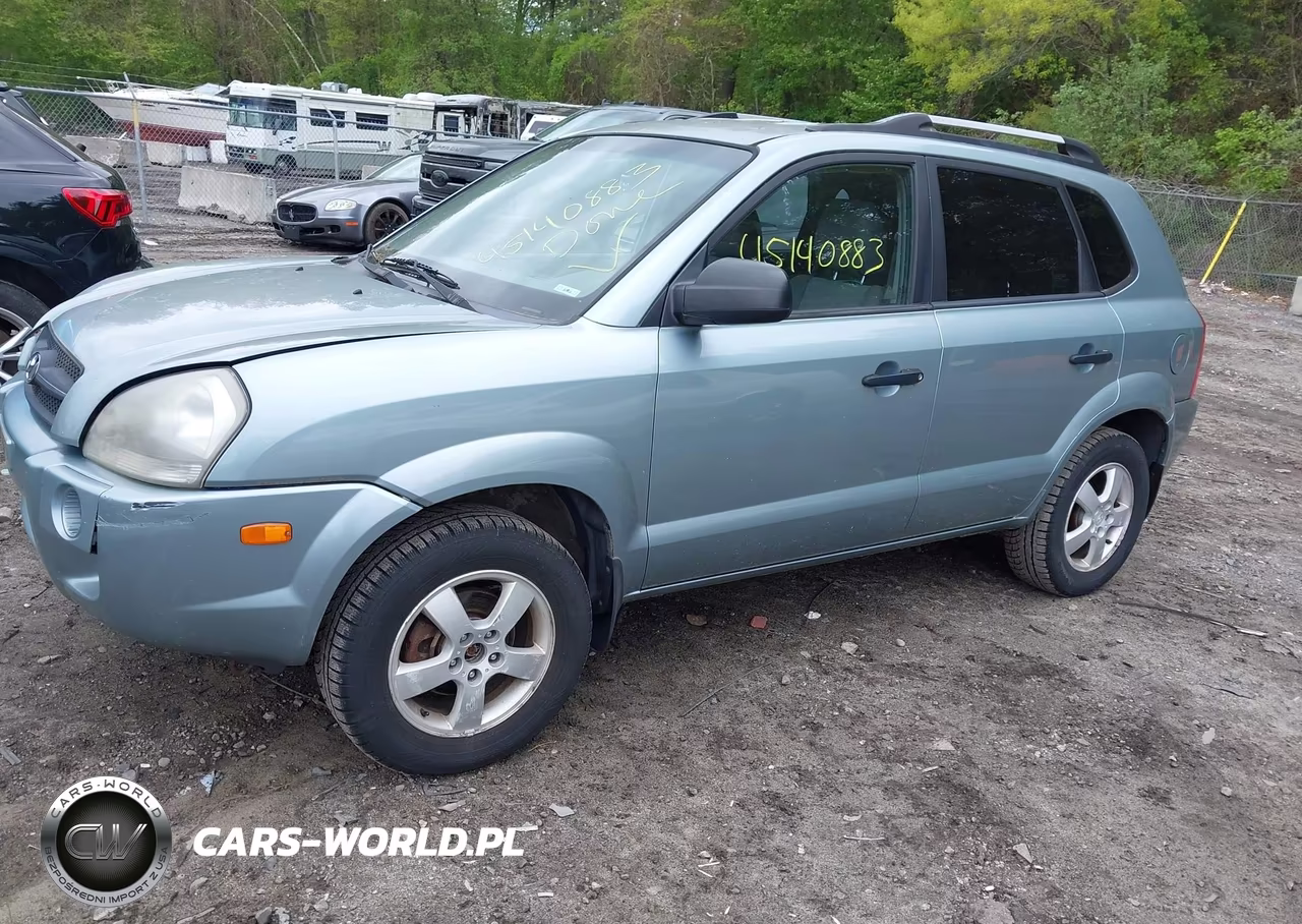 2007 Hyundai Tucson Gls VIN:KM8JM12BX7U551452 - 2