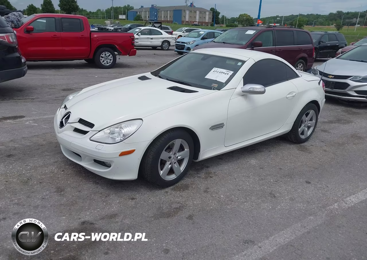 2007 Mercedes-Benz Slk 280 VIN:WDBWK54F87F137497 - 2