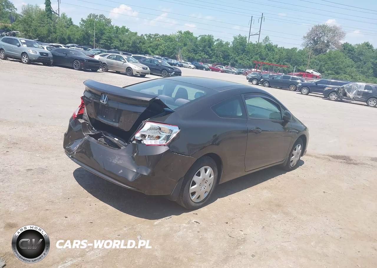 2013 Honda Civic Lx VIN:2HGFG3B55DH519693 - 4