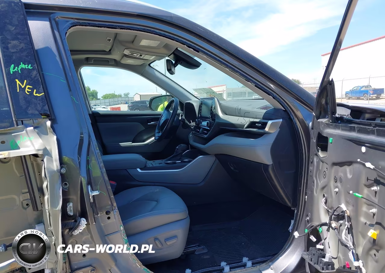 2022 Toyota Highlander Xle VIN:5TDGZRAH9NS552338 - 5